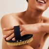 Model Using Dry Body Brush